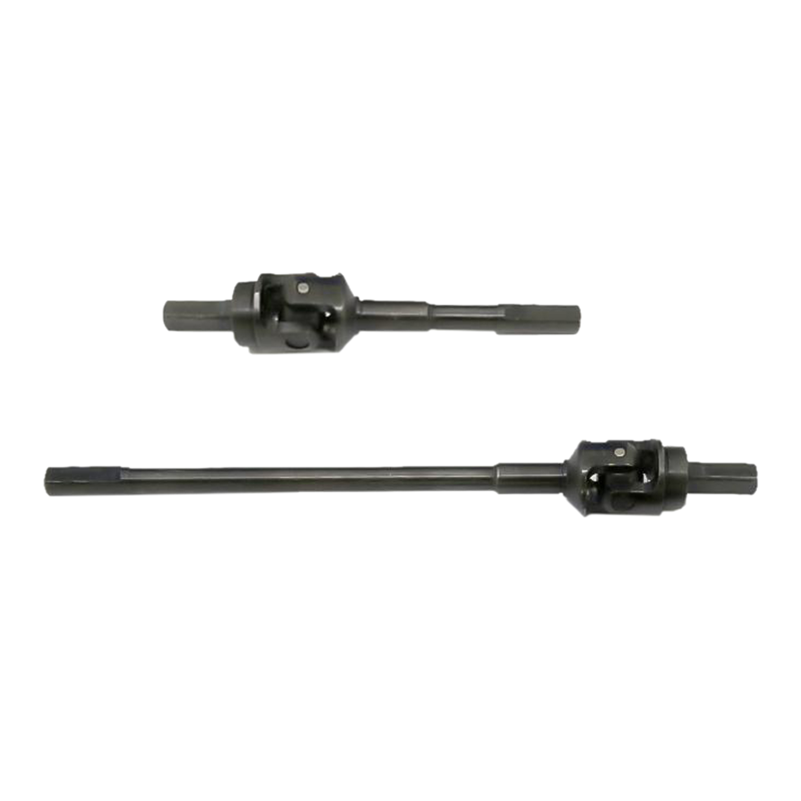 2 Pieces Reinforce Steel Front Drive Shaft for Axial SCX10 III AXI232027 AR45P 1:10 RC Crawler Cars