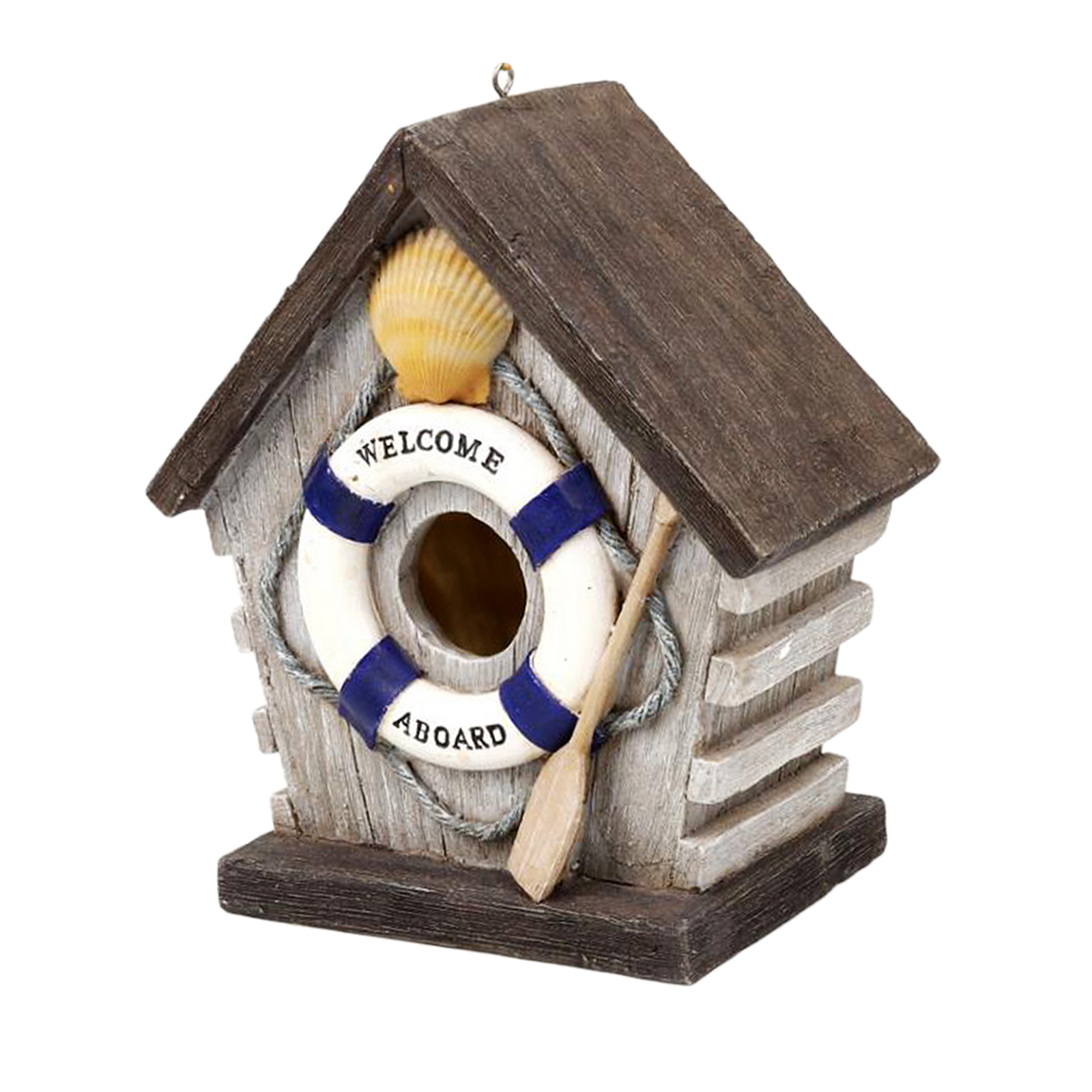 Hand-Painted ing Birdhouse Garden Bird House Birds Nesting Box