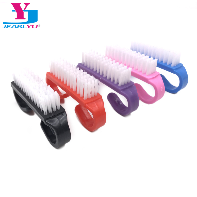 Best of Nail Cleaning Clean Brush File Manicure Pedicure Soft Remove Dust Small Angle Scrub Multi Color Dusting Pedicure Care Tool Reviews & Tips