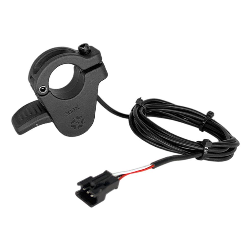 Ebike Thumb Throttle WUXING 300X Finger Throttle Waterproof Connector Speed Control Throttle for Electric Bicycle Accessories