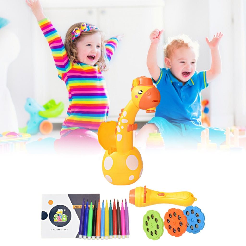 Trace and Draw Projector Toy Painting Toy Painting Tools Projector Painting Toy for Boys Girls