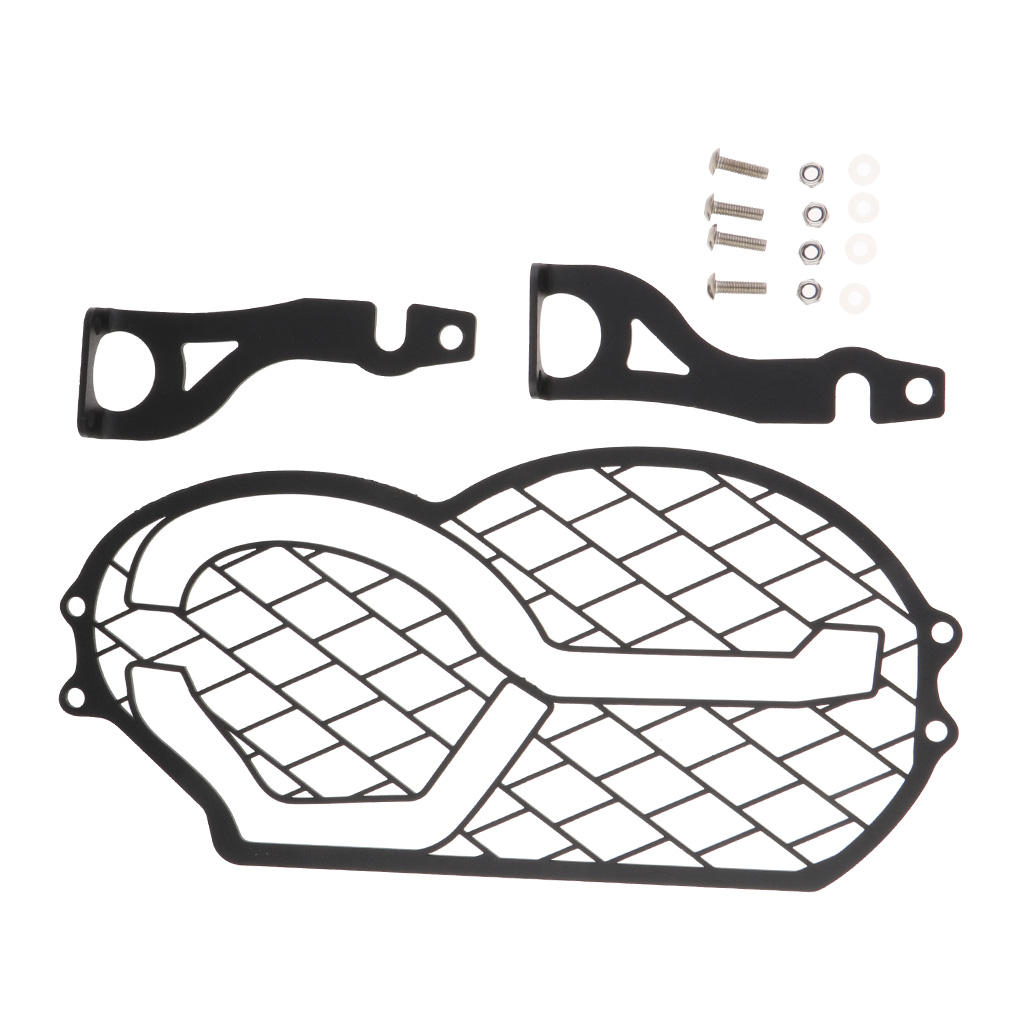 Motorcycle Iron Head - light Grill Guard Cover Protector for BMW R1200GS 05-12 , 290x140mm