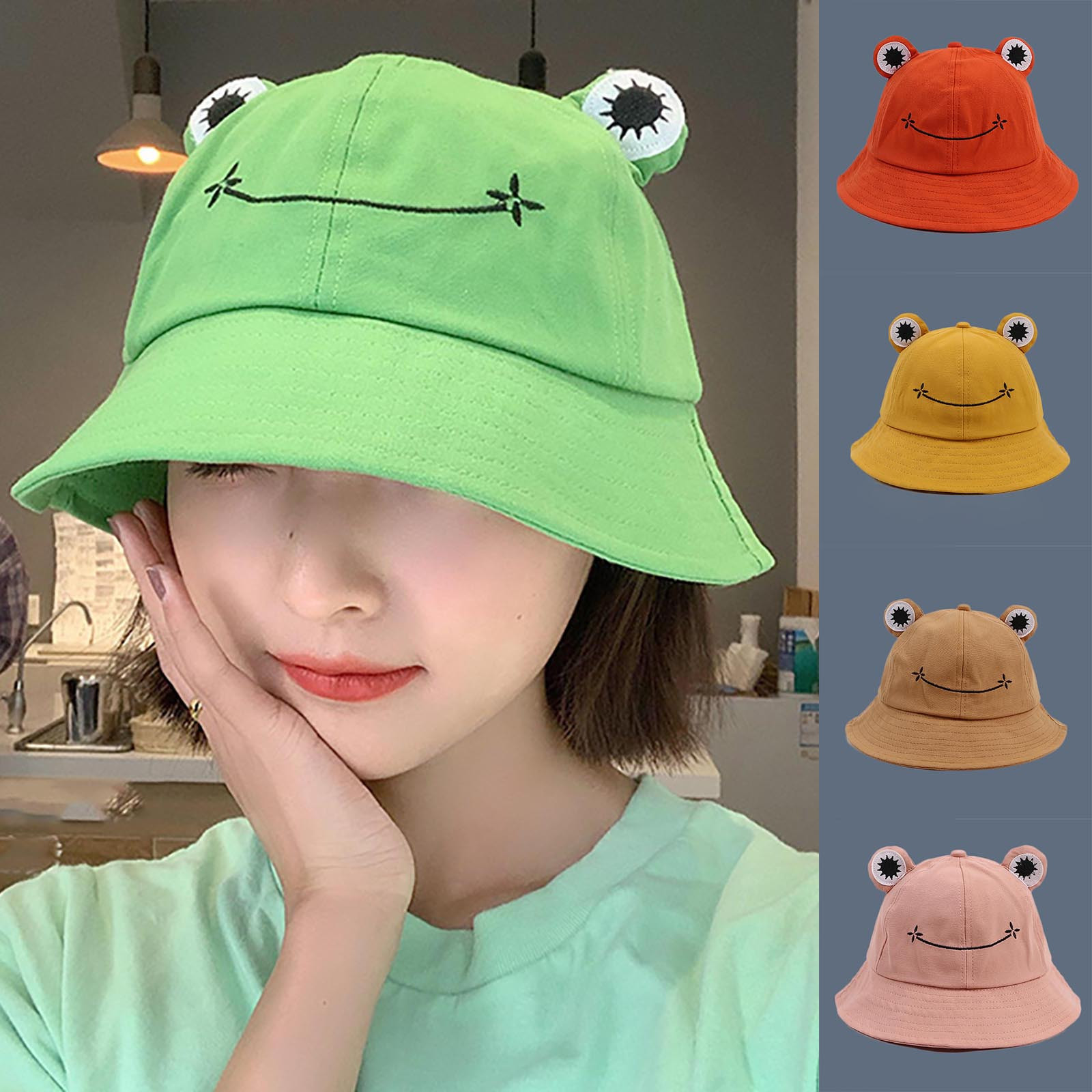 Froggy Hat Women Winter Cute Animal 