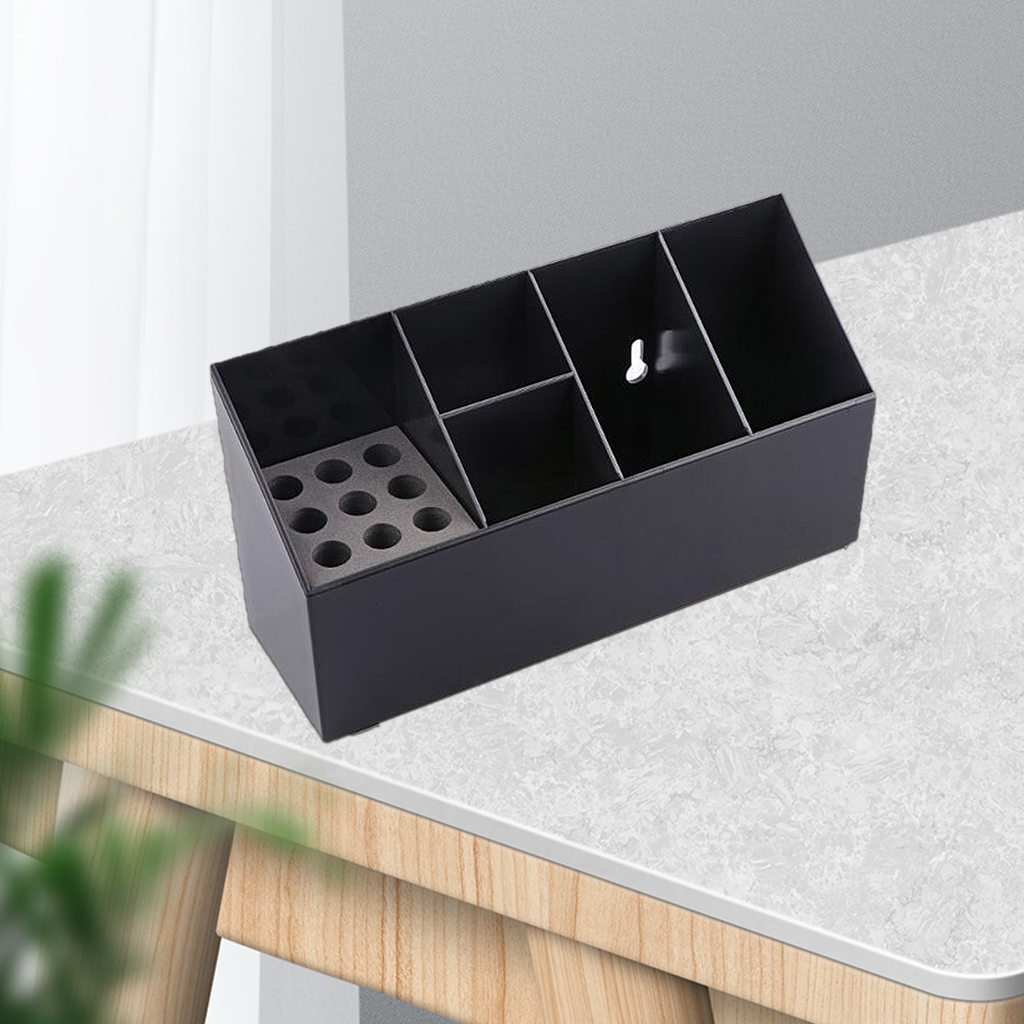 Hairdressing Tool Box Storage Case Clipper Hair Scissor Rack Organizer Barber Tools Holder