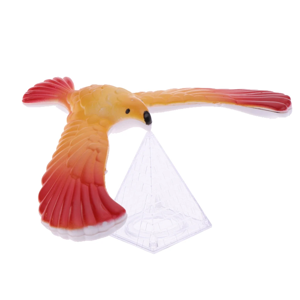 Balance Figure Eagle Toy Realistic Physics Science Learning Game Balancing Bird Birthday Gift for Kids with Stand