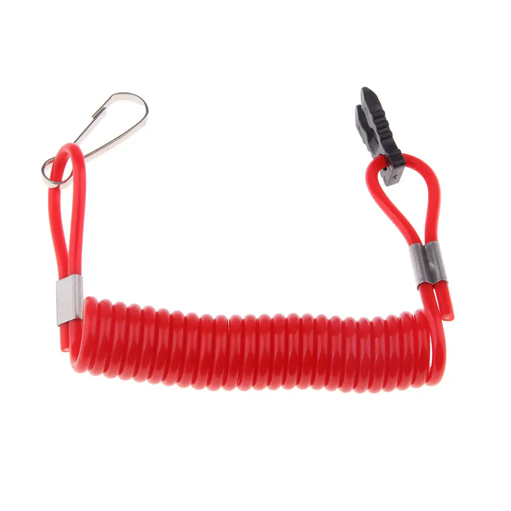 Marine Boat Kill Stop Switch Safety Lanyard for Honda Outboard Engine Motor- High Quality, High Flexibility