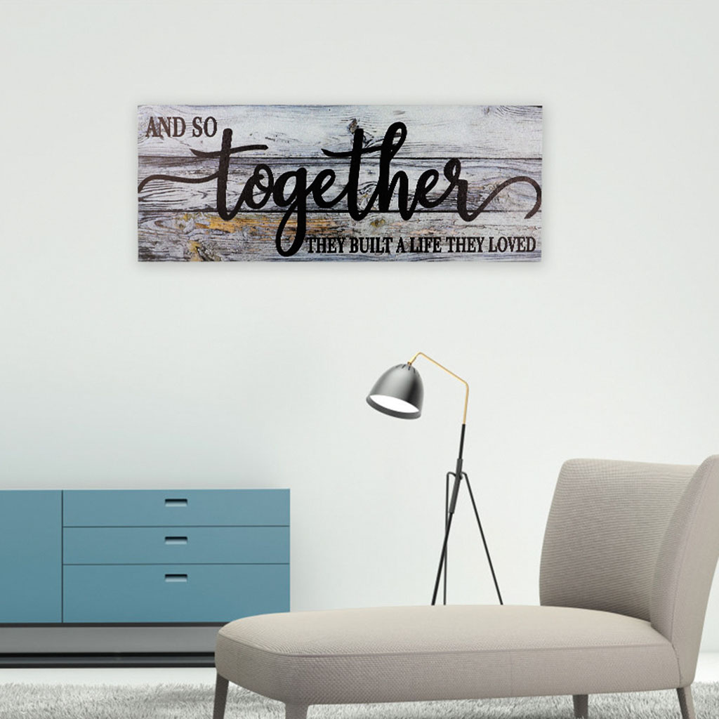 Wooden Wall Sign Rustic Livingroom Hotel Hanging Decoration Bar Wall Arts
