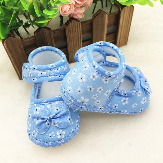 Title 6, Bambini Bambino Bowknot Stampa Scarpe di Stoffa...