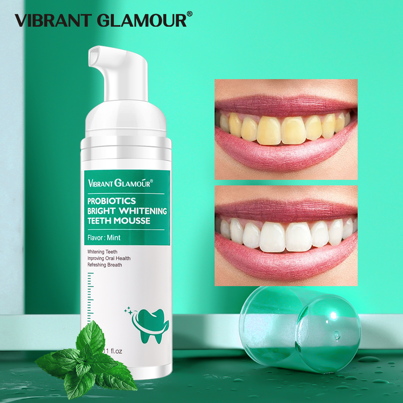 Best of VIBRANT GLAMOUR Tooth Whitening Mousse Mint Toothpaste Remove Plaque Stains Oral Odor Bright Teeth Fresh Breath Oral Care Tool Reviews & Tips