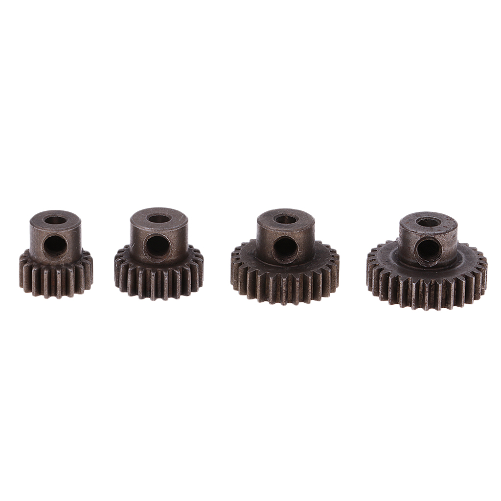 Metal Diff Main Gear 64T Motor Cogs 29/26/21/17T 1PC Differential Gear & 4PC Motor Gearfor HSP 1/10 On-road RC Car
