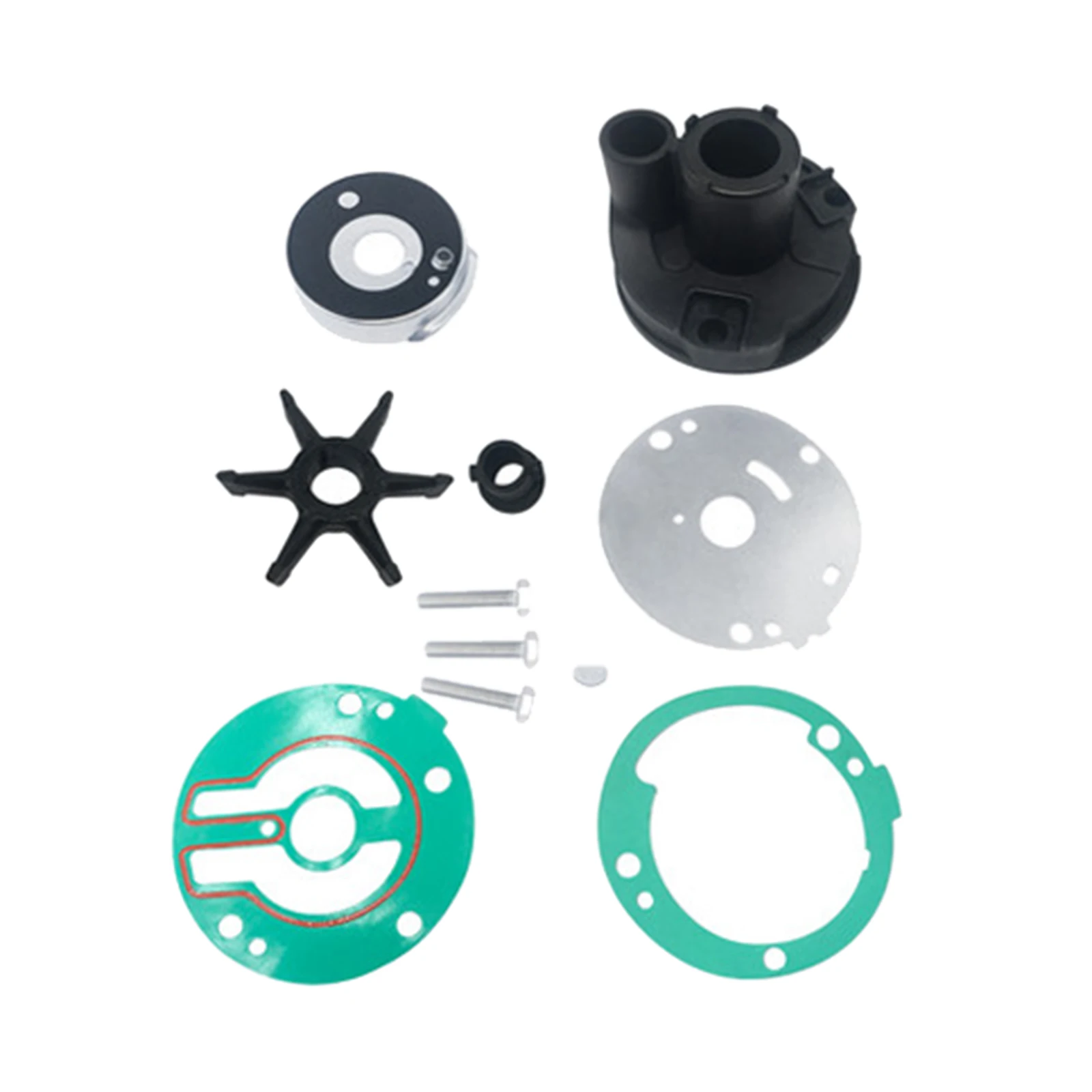 Water Pump Impeller Kit for Yamaha 25HP 30HP 689-W0078-05 Outboard Engines