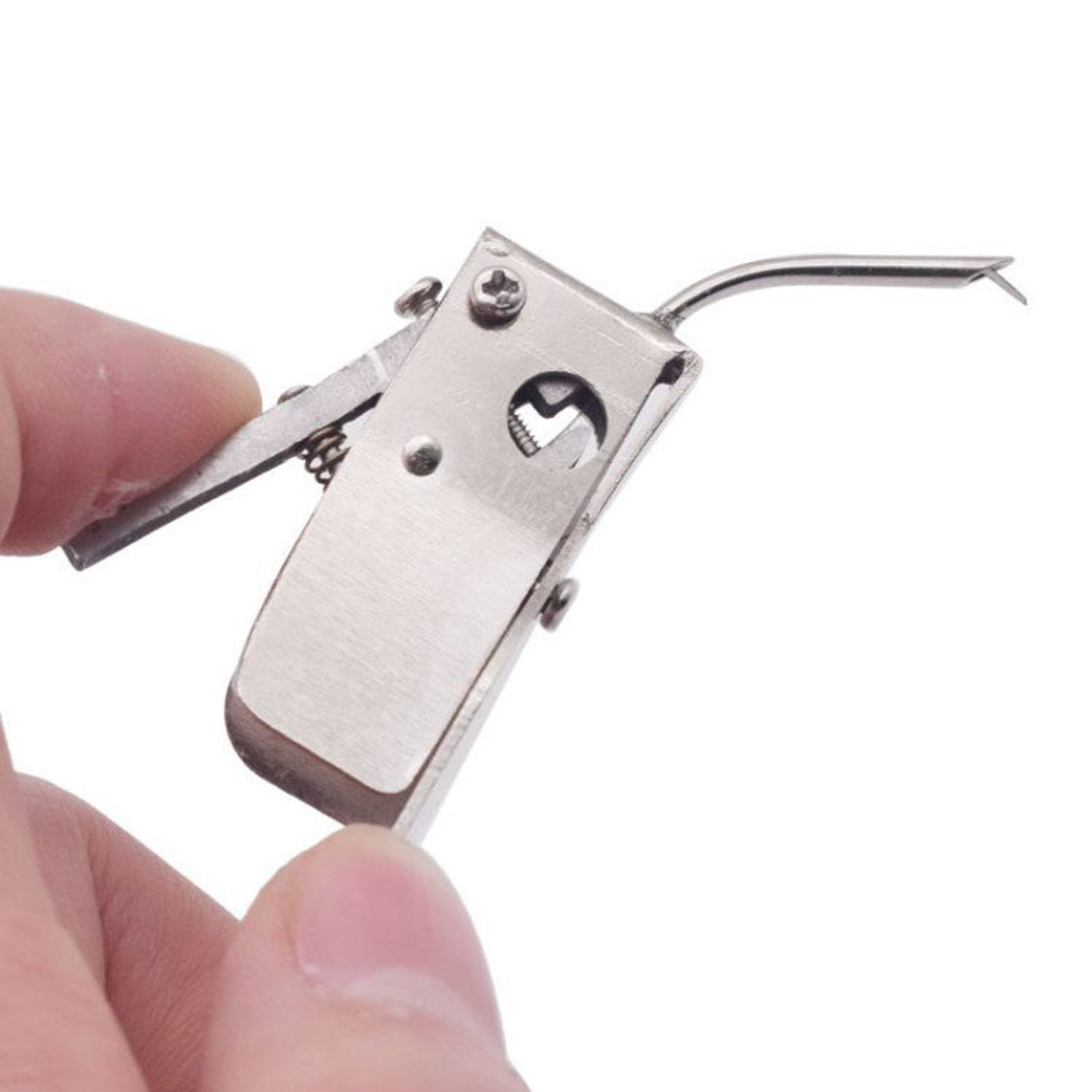 Stainless Steel Worm Grafting Tool with Spare Tongue for Moving Queen Bee Larva Beekeeping Grafting Tackle Transferring Tool