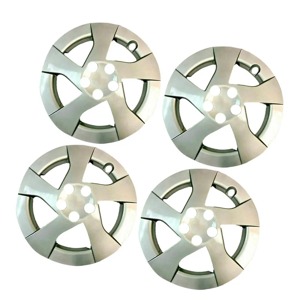 4Pcs 15 Inch Hubcaps Rim Wheel Cover Replacement for Toyota Prius 2010 2011 2012 2013 2014 2015 4260247070 Car Accessories