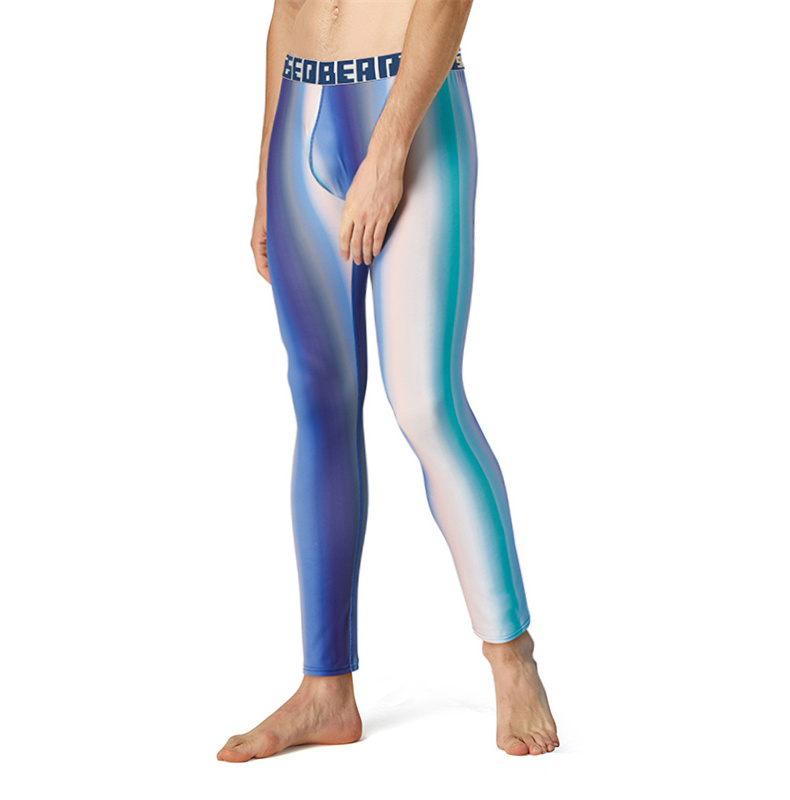 Gym Leggings Men Tights Sports Wear 