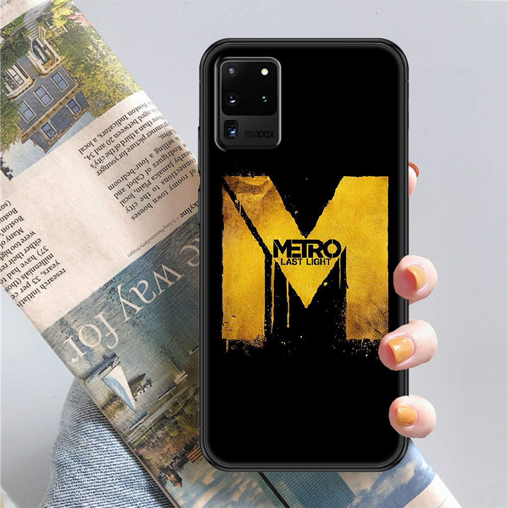 Чехол для телефона Game Metro 2033 для Samsung Galaxy Note 4 8 9 10 20 S8  S9 S10 S10E S20 Plus UITRA Ultra black tpu Etui trend hoesjes | AliExpress