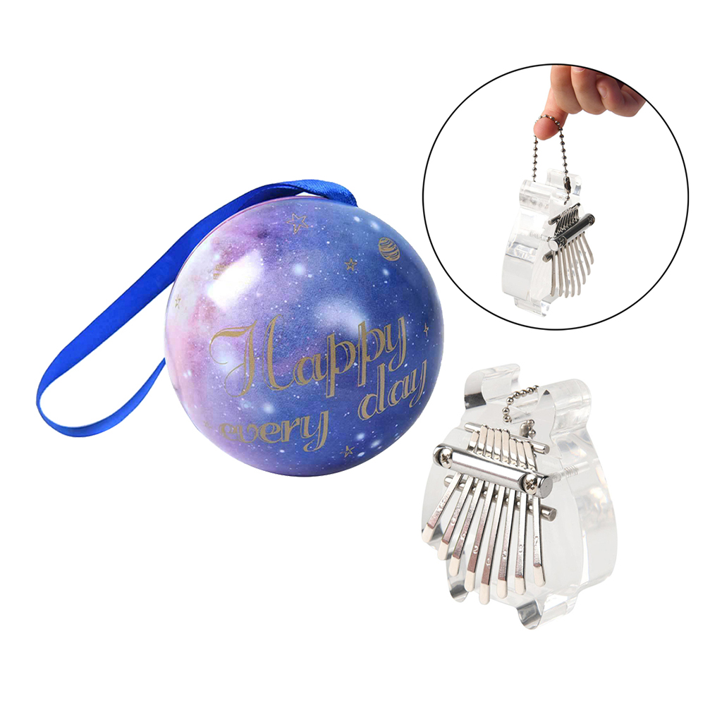 Exquisite Kalimba Finger Piano  Gifts Backpack Pendant Children Adults