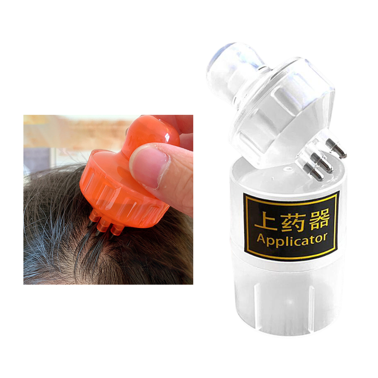 Portable Salon Hair Growth Scalp Applicator Essential Hair Treatment Device
