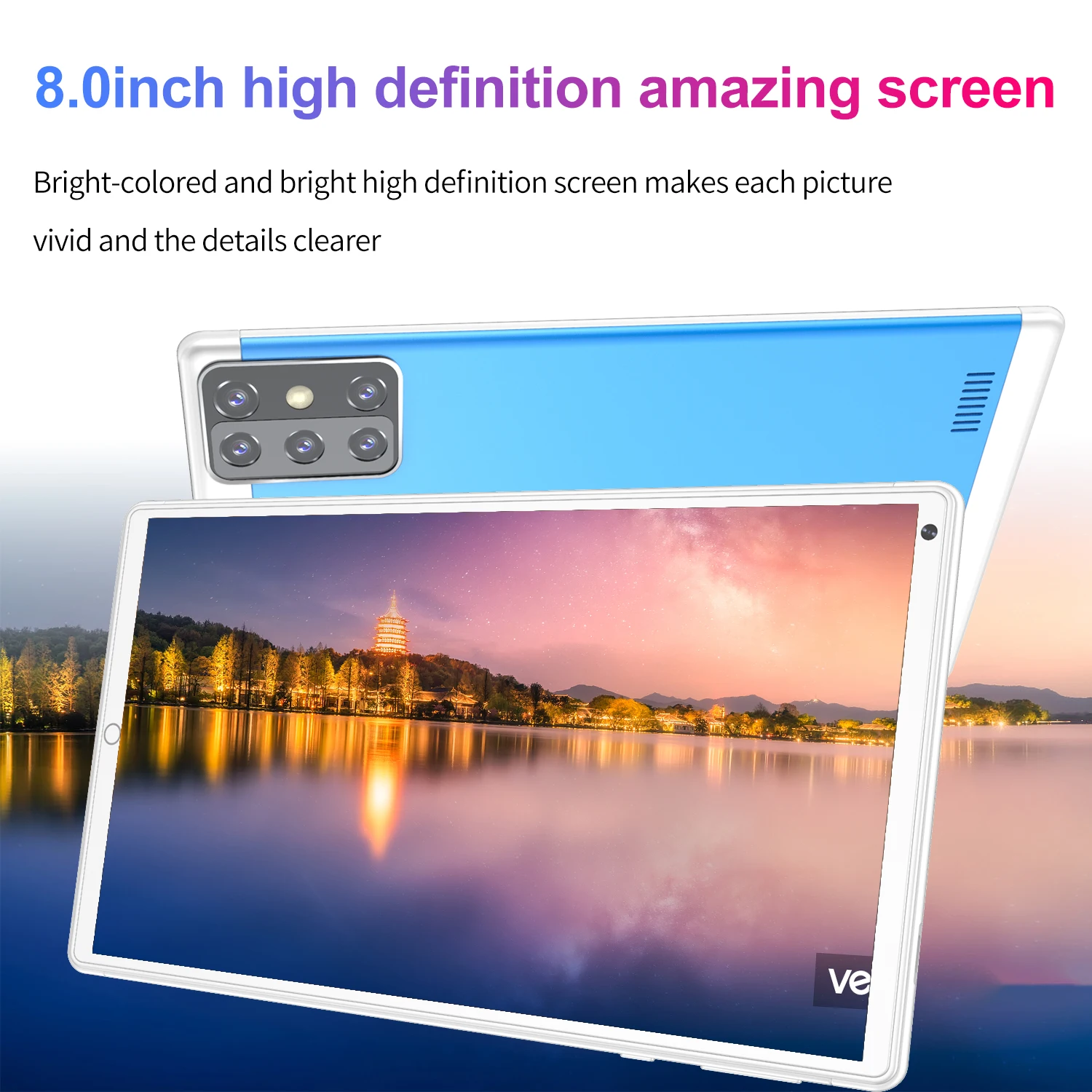 New 8 Inch Pad S11 Tablet PC Google Play GPS WPS Office 12GB RAM 512GB ROM 8800mAh 5G 12Core Dual SIM Send Keyboard Tablette newest android tablet