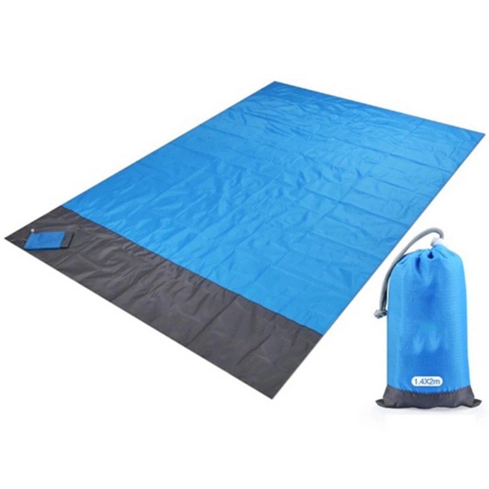 Couverture De Pique-nique Imperméable Zevmi 200x200 Cm - Idéale Plage, Camping, Parc - Jaune Vibrante
