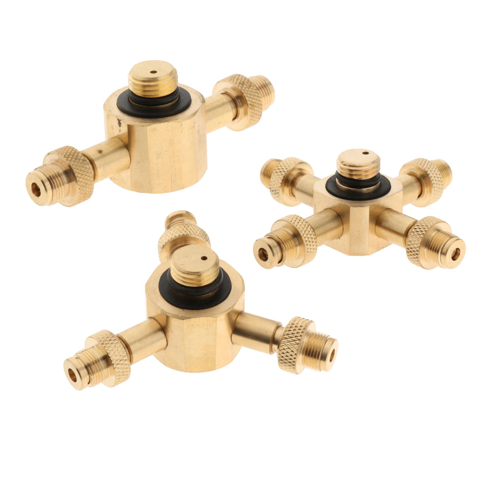 2-Way/ 3-Way / 4-Way Outdoor Camping Stove Gas Refill Adapter BBQ Picnic Burner