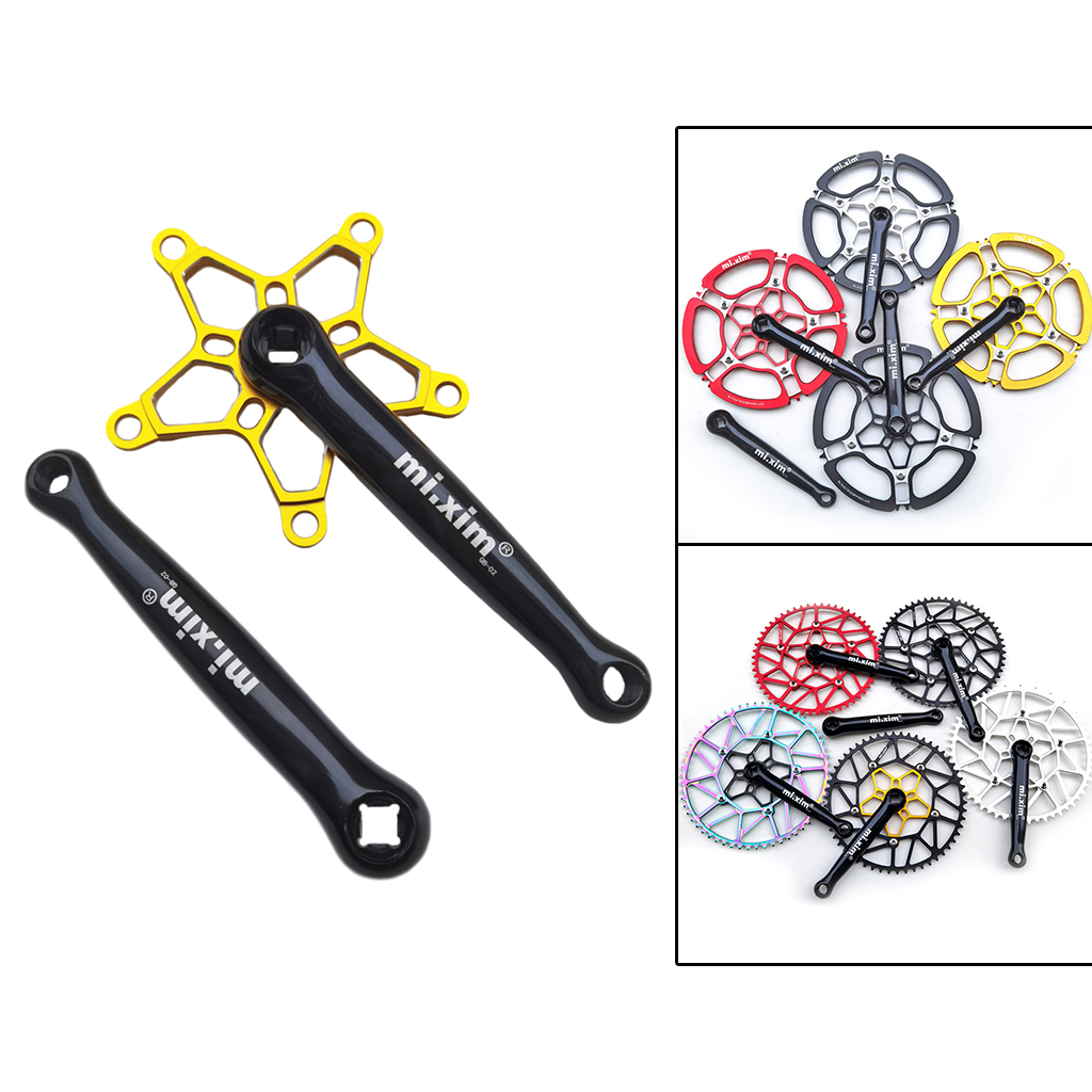Ultralight Bike Crank Set Mountain Road Bicycle Crank Arms Repair Parts