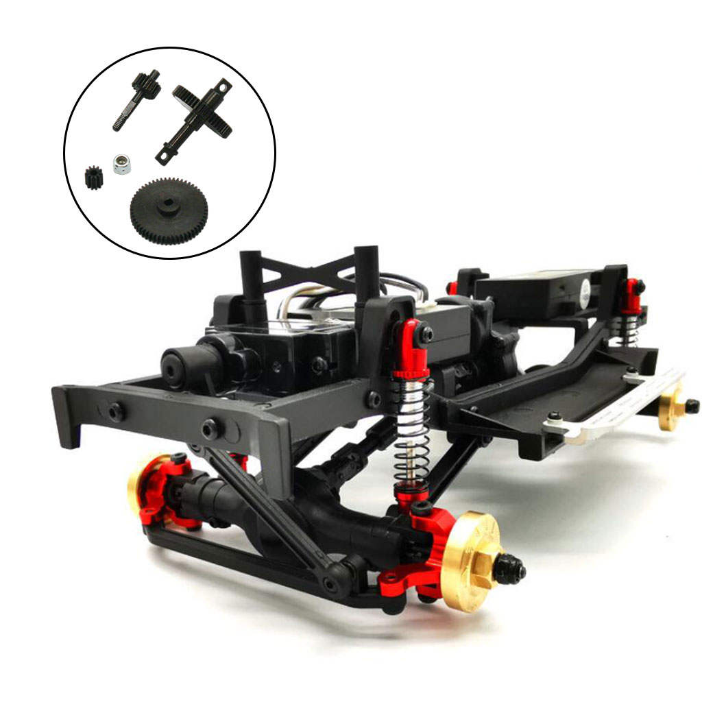 Simulation Gear RC Car Aluminum Alloy Tools Toys DIY Set Accessories Motor Spare Remote Control Car Parts Intelligent for Jimny