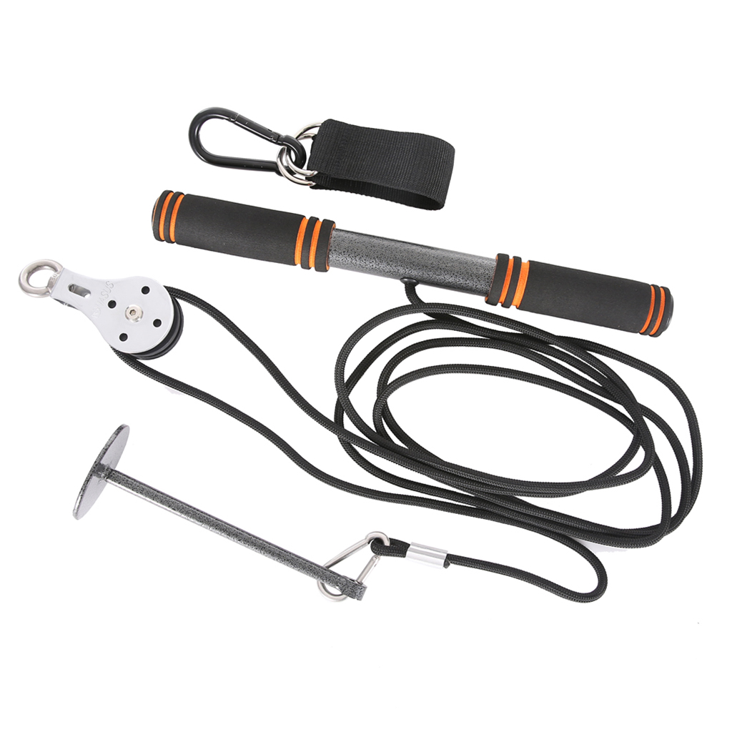 Biceps Triceps Trainer Pull Down Rope Arm  Pulley Cable Machine System