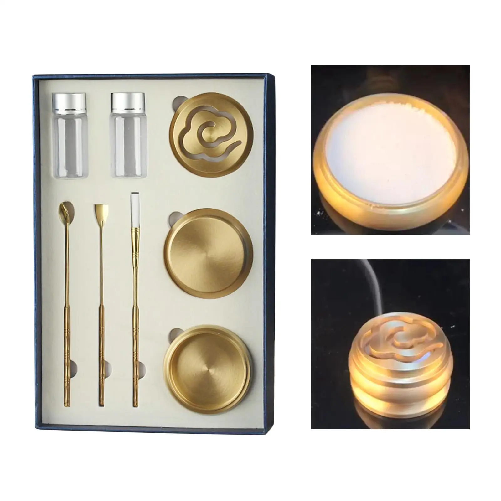 Brass Incense Making Kit Professional Pure Copper Incense Road Introductory Set