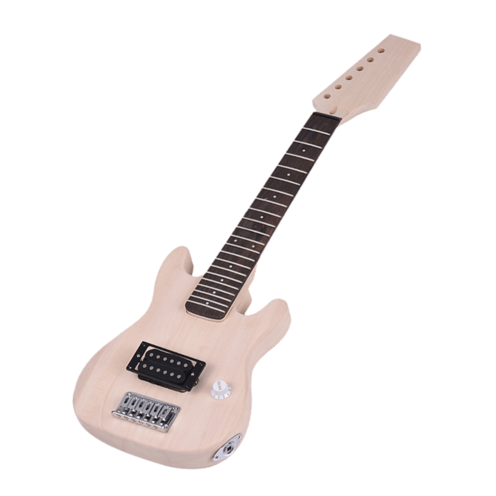 1Set DIY Unfinished Electric Guitar Kits Kits for ST Guitar DIY Parts Guitar Parts Accessories