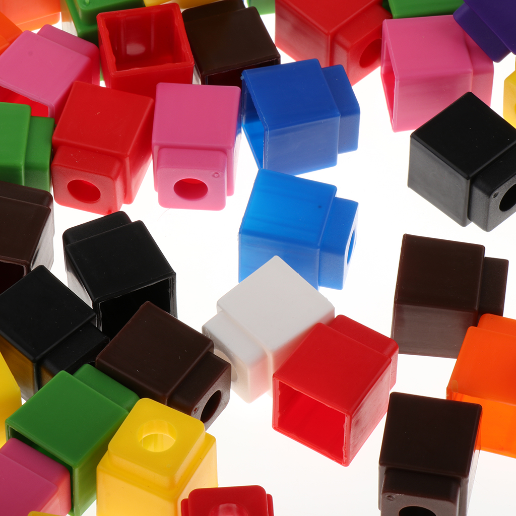 Cubes To Count MathLink Early Education Kids 100pc Cubes 2cm X 2cm X 2cm