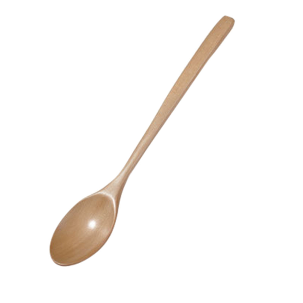 Description Picture 4 of itemHot Sale Apanese Style Wooden Spoons Mixing Stirring Kitchen Utensil Bamboo Tool Dinnerware Long Handle Spoon Cuchara De Madera