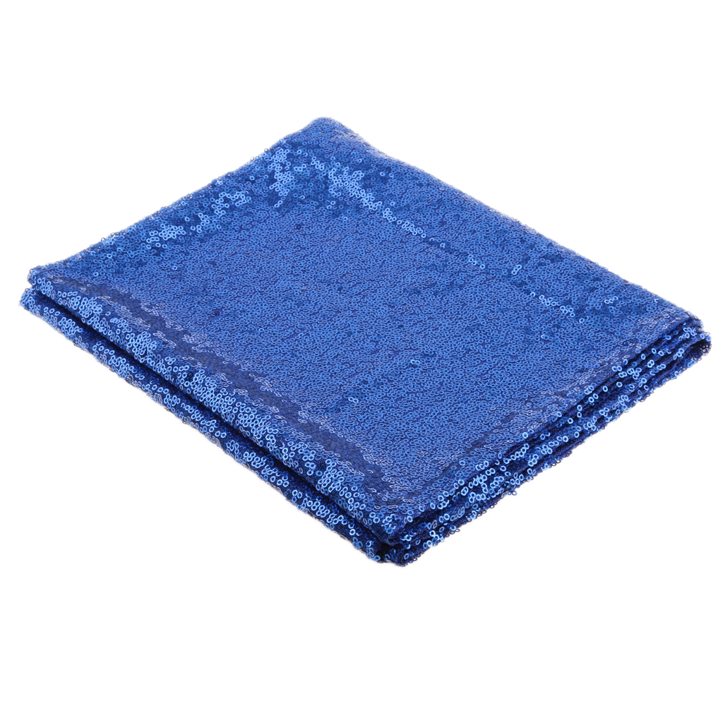 12x108-Inch Rectangle Sequin Table Runner- For Wedding/Party/Decor (12x108-Inch)