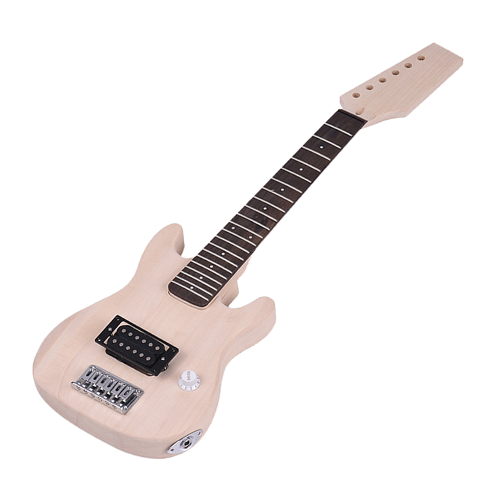 1Set DIY Unfinished Electric Guitar Kits Kits for ST Guitar DIY Parts Guitar Parts Accessories