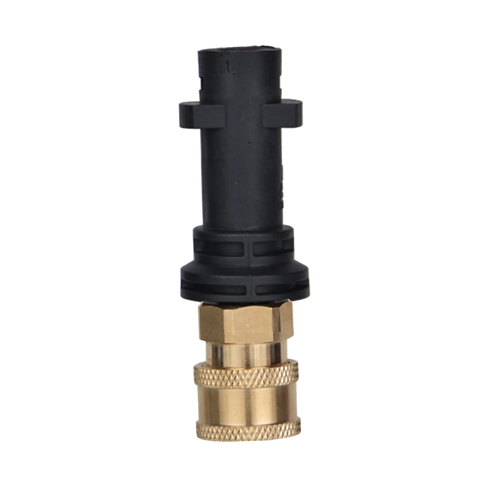 High Pressure Washer Hose Adapter 1/4 Quick Disconnect Foam Nozzle Power Washer Outlet Fitting Pressure Washer Hose Accessory