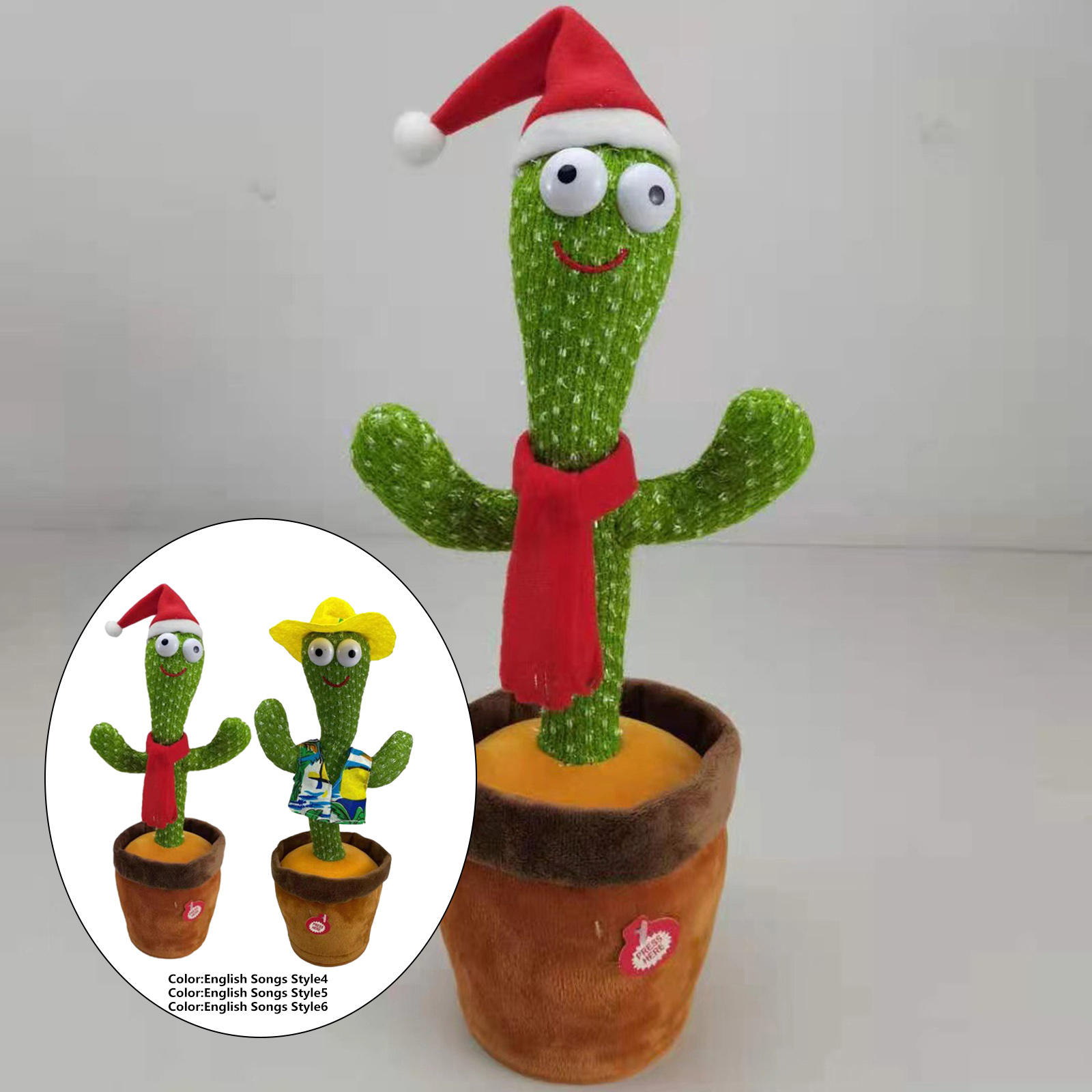 animated cactus toy