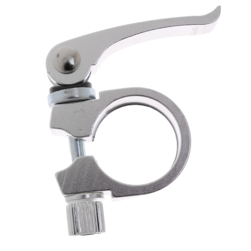 Bicycle Seatpost Clamp 31.8/35mm Quick Release Seat Post Clamp Bicycle Parts High Strength Lightweight
