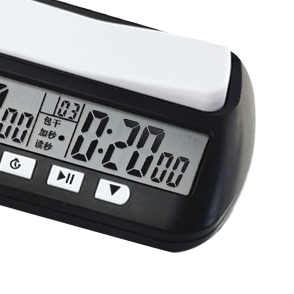 Professional YS-902 Chess Game Clock Count Up Down Timer Chess Game Black