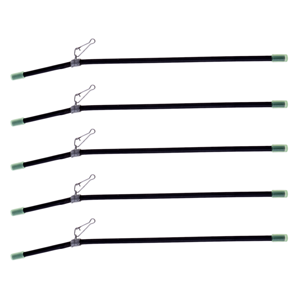 5 PCS Anti Feeder Leger Booms with Snap Link sea Fishing 15/20/22cm Fishing Tools keeping the Lure Away From The Weights
