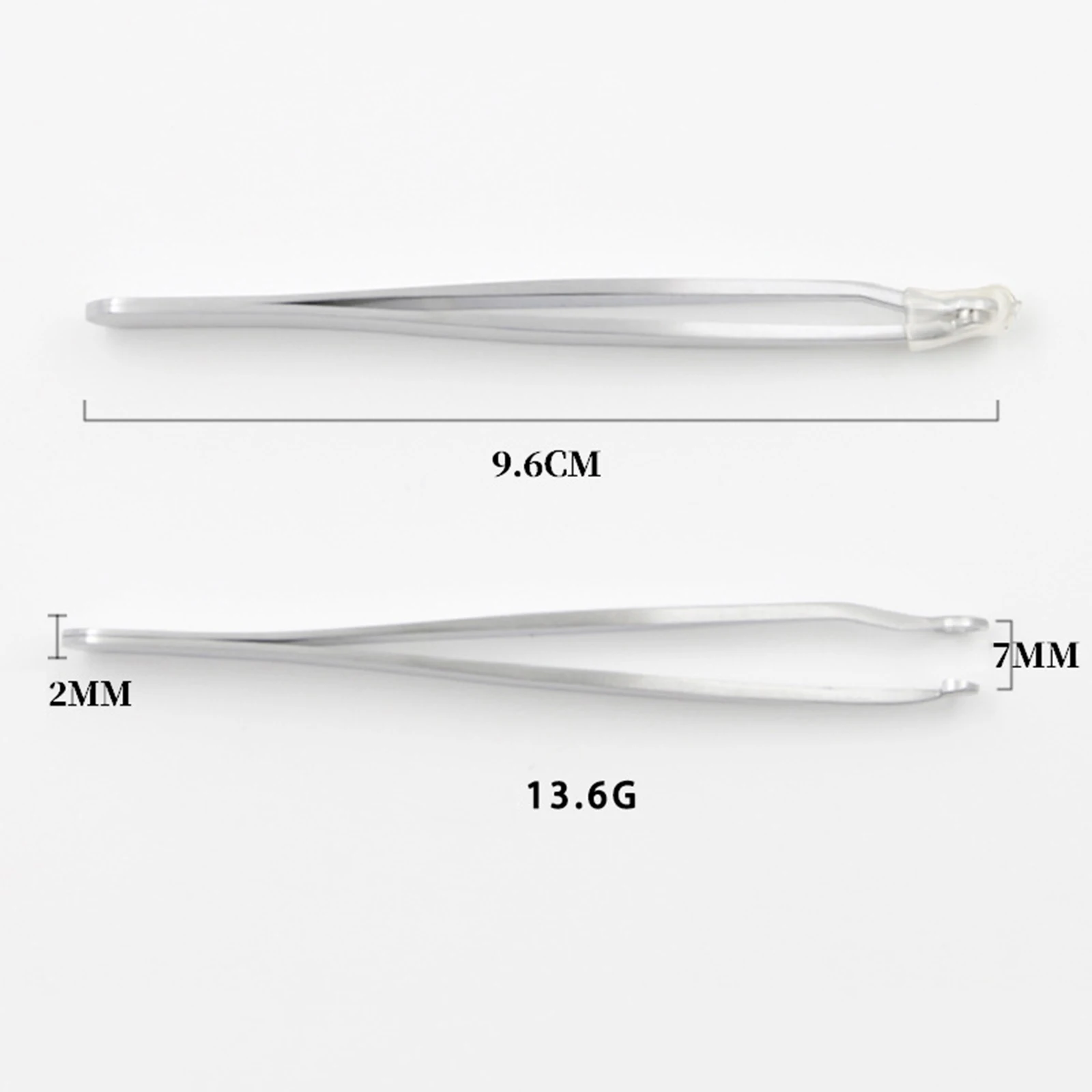 Stainless Steel Nose Hair Trimming Tweezers Safe Trimmer Round Tip Design Perfect Nose Hair Removal Trimming  for Shaving Tools