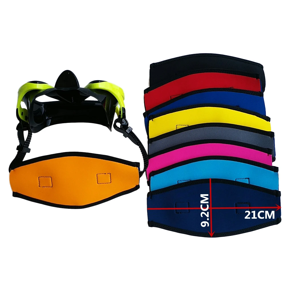 Comfort Scuba Diving Swimming Mask Strap Cover Hair Wrap Band Protector Water Sports Gear Equipment Accessories