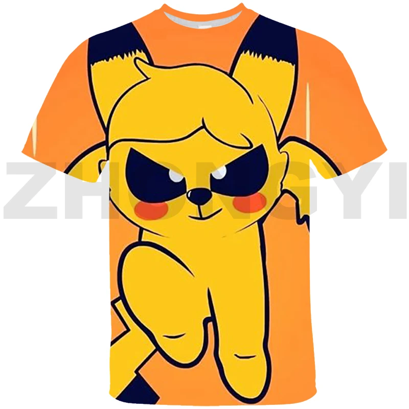 2022 Anime Kawaii Mikecrack T-shirt Girls Boys Oversized Casual Daily Harajuku Streetwear Game Children Cute Teenager Clothes t shirt
