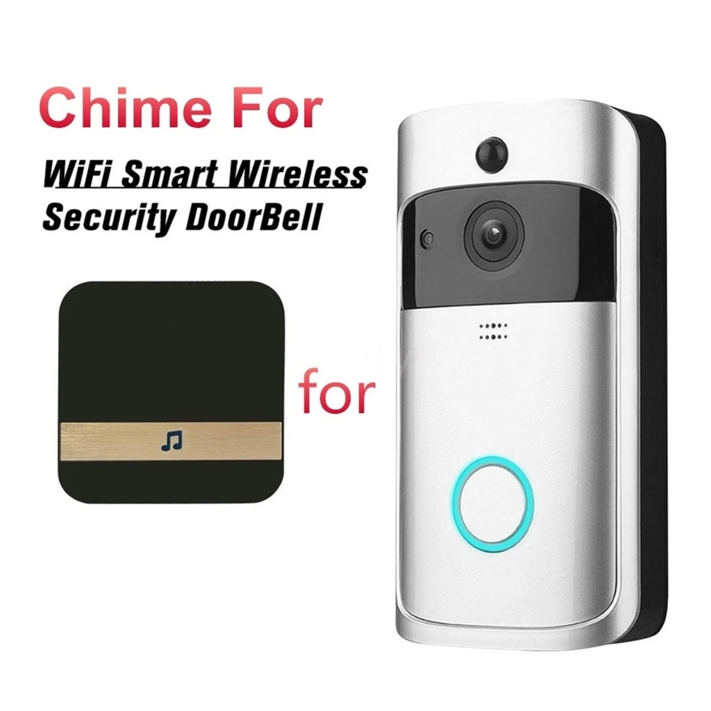 V5 Doorbell Video Intercom Camera Wireless Camera For Apartments +EU Chime
