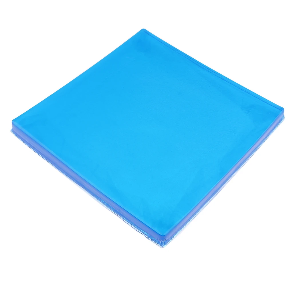 25*25*2CM Motorcycle Seat Gel Pad Shock Absorption Mat Comfortable Cushion Reduces transmission of road impacts
