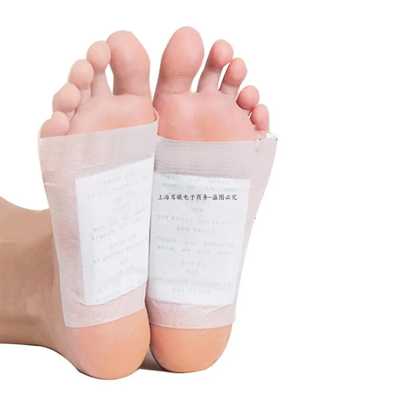 Adesivos desintoxicantes kinoki para pés, adesivos para os pés (20 peças + (10 sacos)