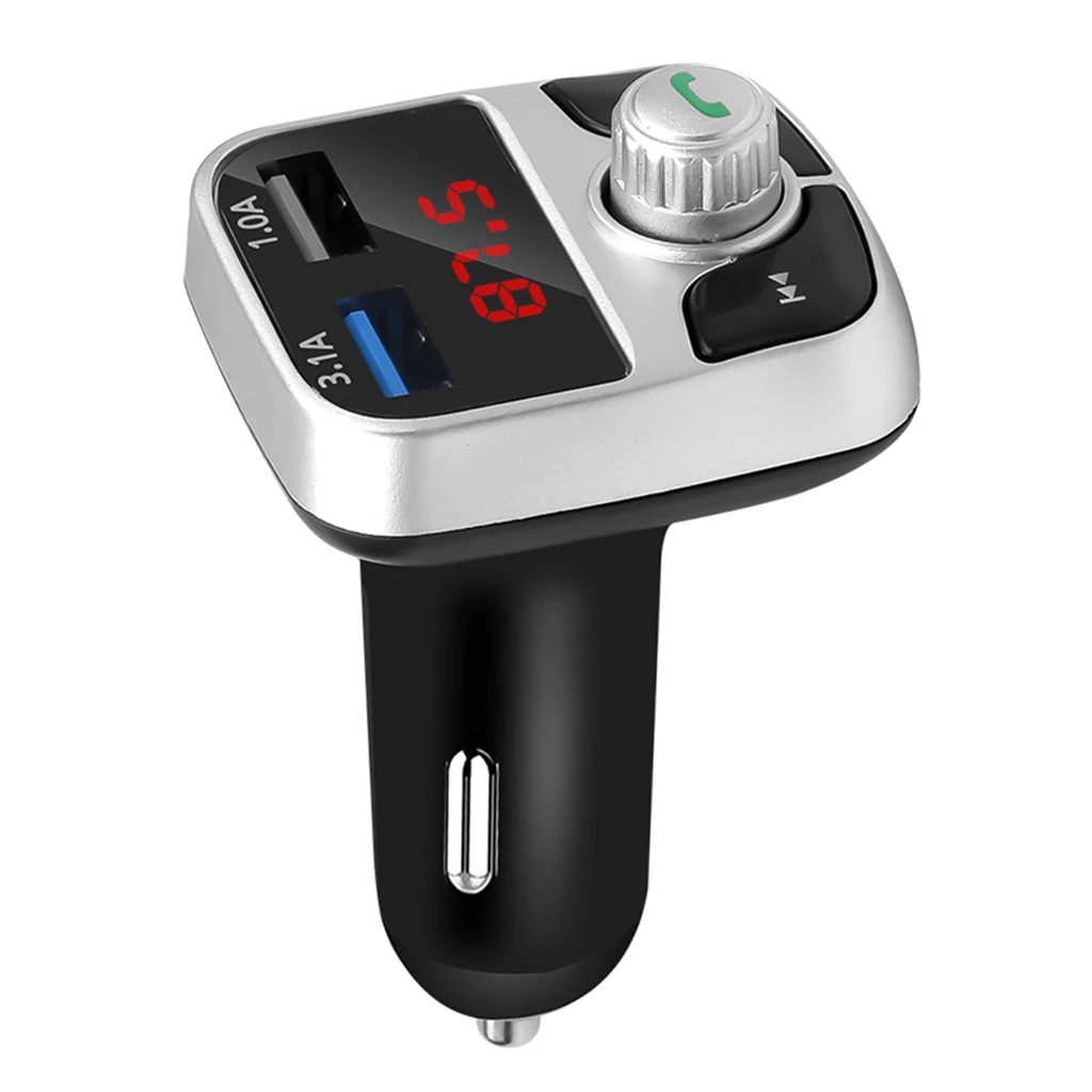 Car MP3 Music Player Support Handsfree Call U Disk TF Card Play Multifunction Bluetooth Receiver Transmitter Car Charger