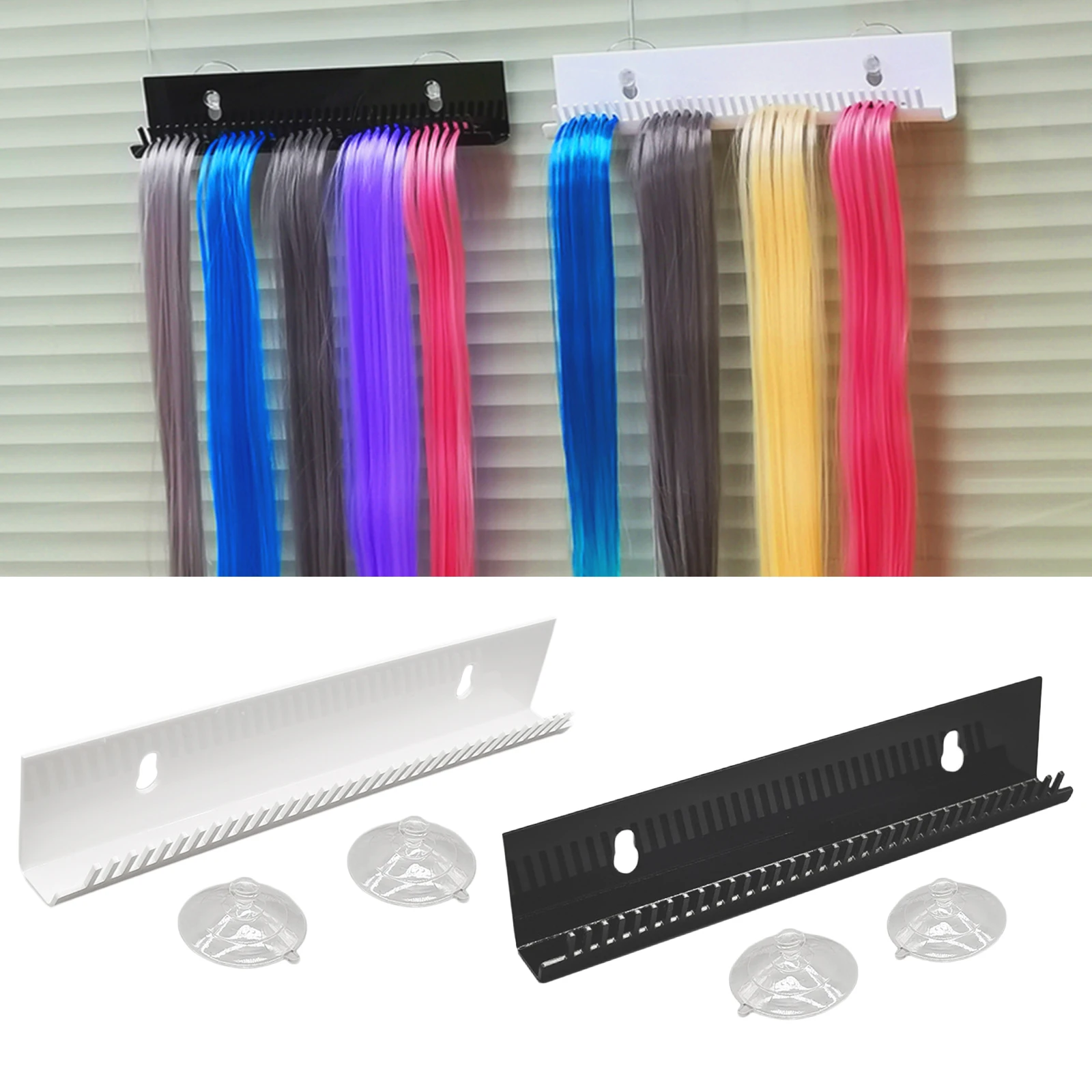 Professional Hair Extension Storage Holder Rack Hanger for Braiding Weaving