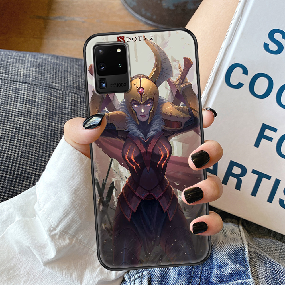 Чехол для телефона dota dota2 game для Samsung Galaxy Note 4 8 9 10 20 S8  S9 S10 S10E S20 Plus UITRA Ultra black art Etui, мягкие чехлы | AliExpress