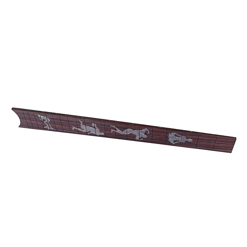 Acoustic Guitar Rosewood Fretboard Fingerboard 20 Fret DIY Project for Luthier Guitar Lover