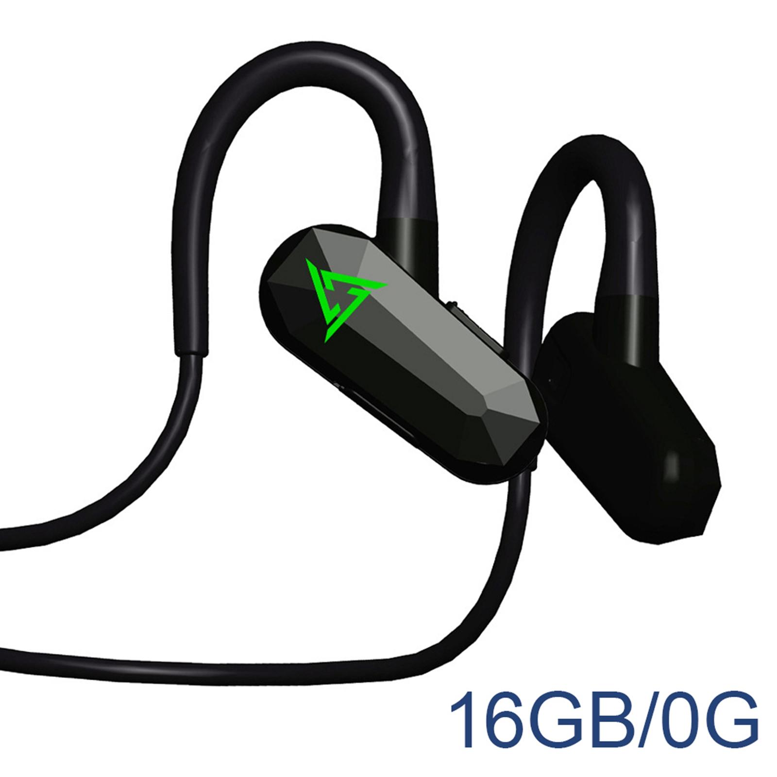 Bone Conduction Earphones Bluetooth 5.0 IPX5 Waterproof Bass Lightweight Stereo Sports Headset for Gaming Jogging Bicycling Home