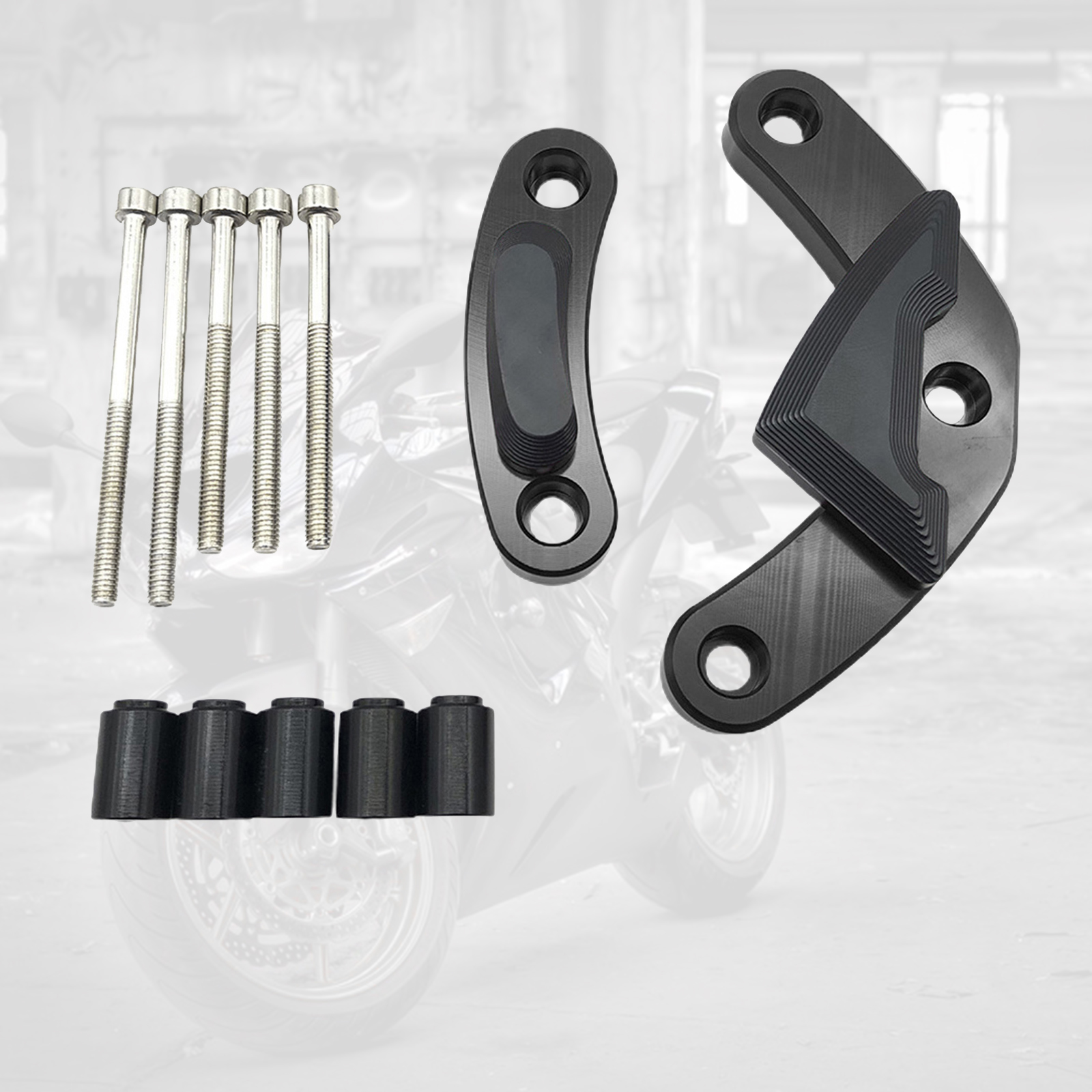 Motor Engine Case Slider Crash Protector Guard Set Replacement suitable for  Speed Twin 1200 2019-2021